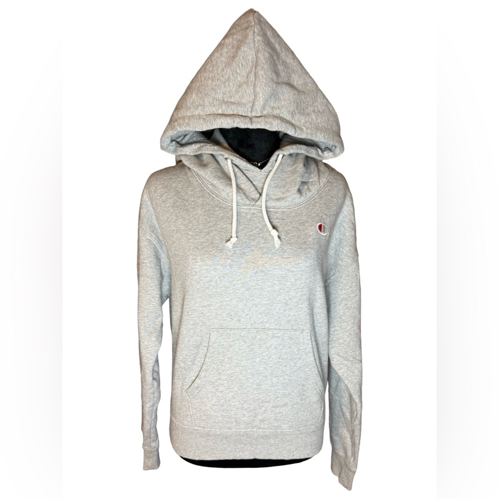 Champion Women’s Reverse Weave Hoodie Size S, Gray, Like New Condition